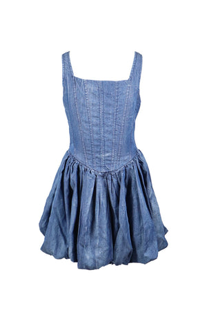fbz Denim Corset Dress