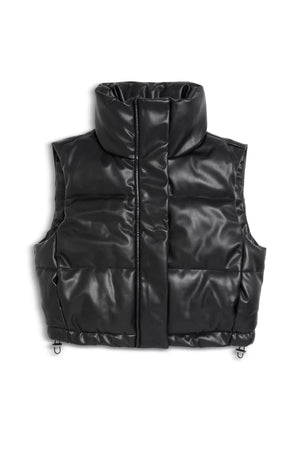 KatieJ Jenny Puffer Vest, Black