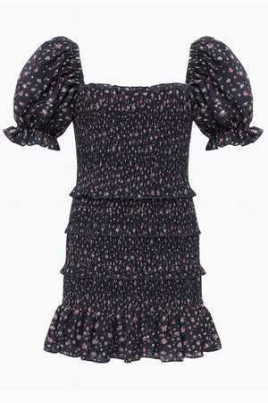 KatieJ Laila Dress, Midnight Ditsy