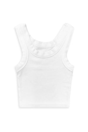KatieJ Livi 2.0 Basic Tank, White
