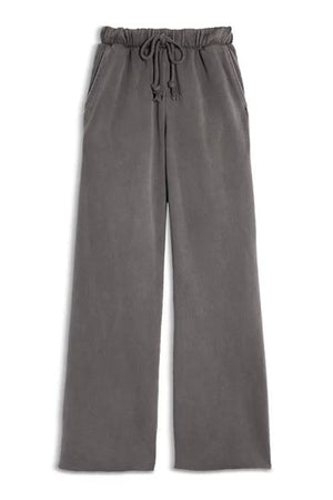 KatieJ Cody Wide Leg Lounge Pants, Black