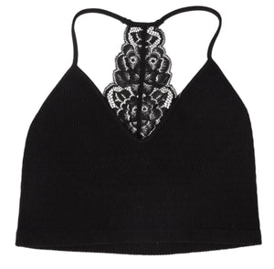 Suzette Tween Smocked Bralette with Lace