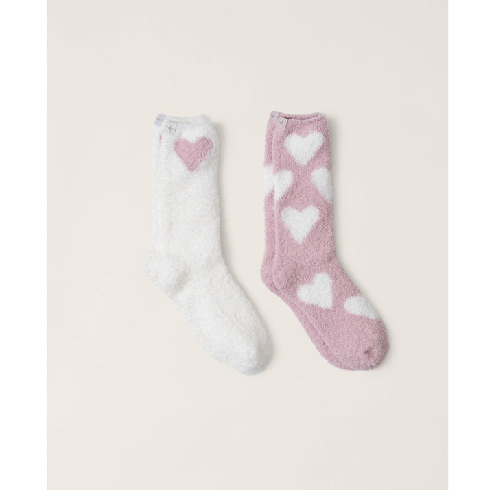 Barefoot Dreams CozyChic® Youth Heart Sock Set
