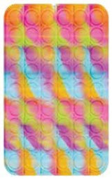 Iscream Rainbow Tie Dye Popper Pencil Case