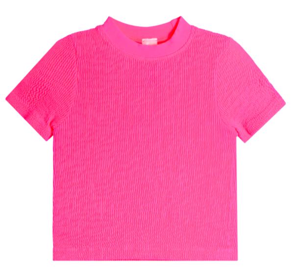 Suzette Smocked Short Sleeve Top