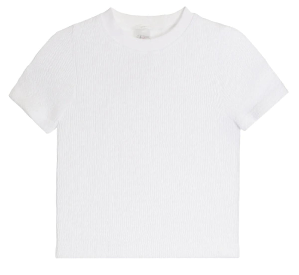 Suzette Smocking Short Sleeve Top