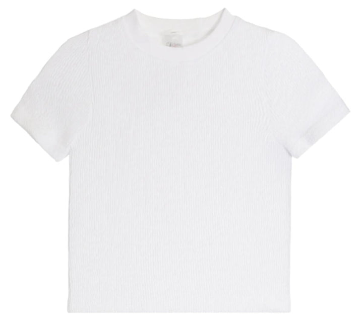 Suzette Smocking Short Sleeve Top