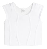 Suzette Seamless Ribbed Cap Sleeve Top