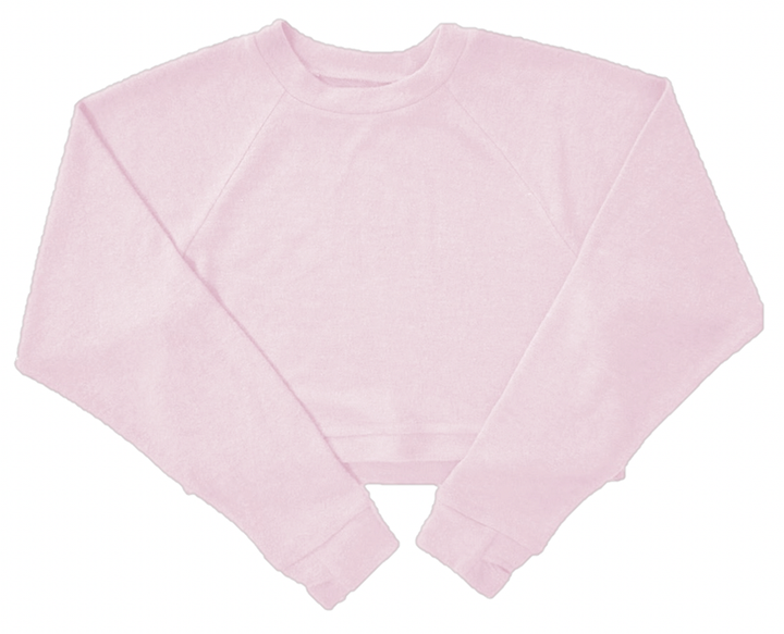 Cuddle Soft Crew Neck High/Low Sweatshirt