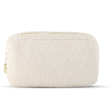 Carrying + Kind Charming Cosmetic Bags, Ivory Boucle