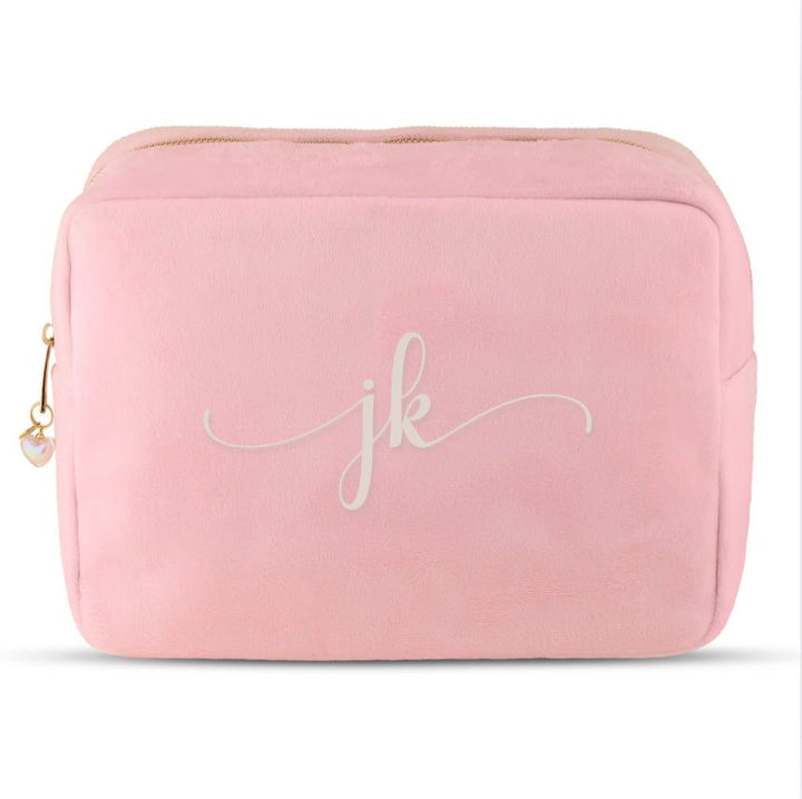Carrying + Kind Charming Cosmetic Bags, Pink