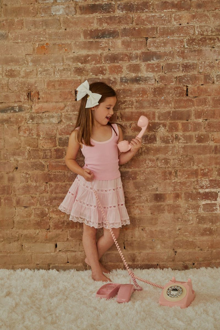 ThemeNY Sofia Pink Mini Skirt