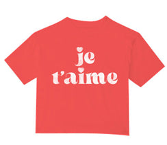 Prince Peter Je T'aime Crop Tee