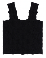 Suzzete Collection Smocking Lace Tank