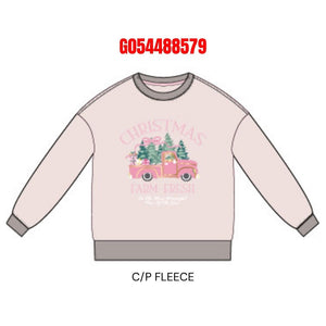 Christmas Farm Fresh Graphic Sweatshirt