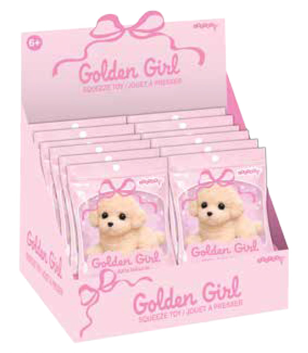 Iscream Golden Girl Squeeze Toy PDQ - 12 Pieces
