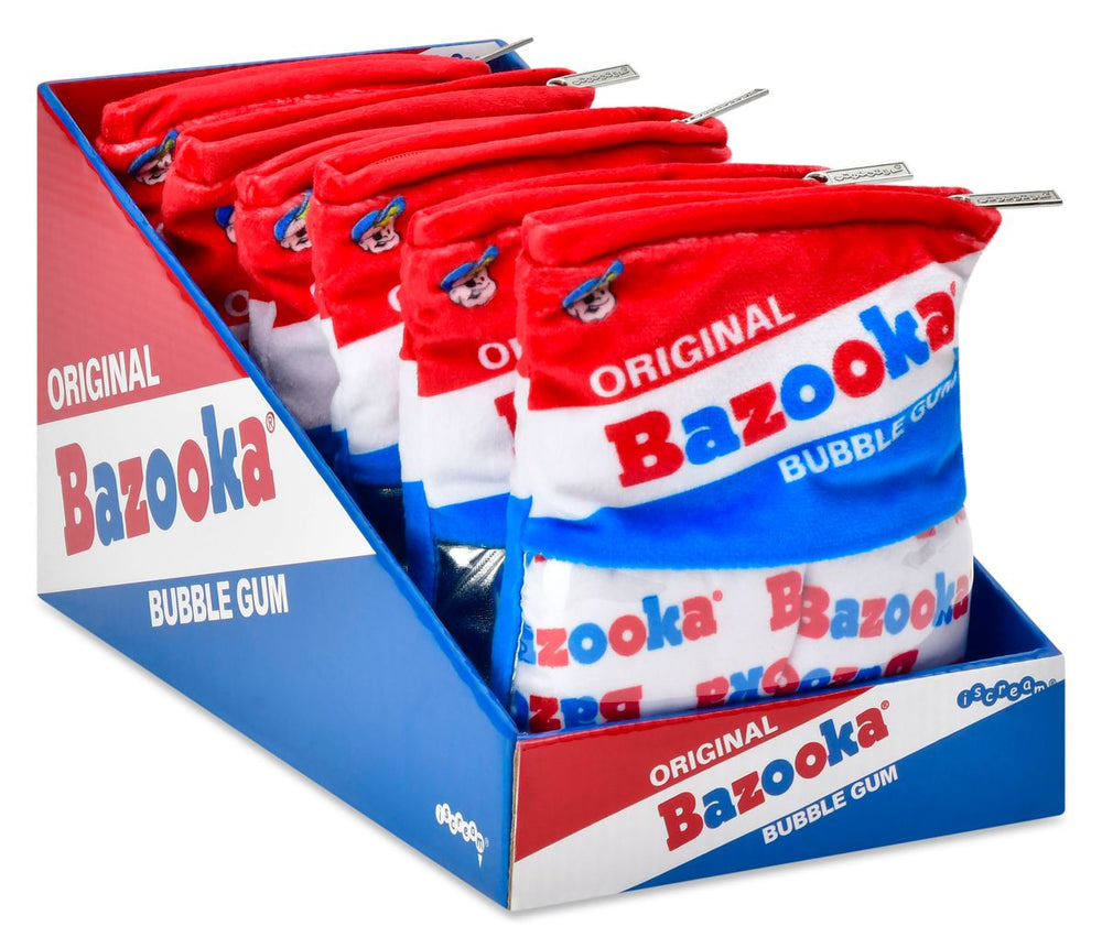 Iscream 6" Bazooka Packaging Plush Pdq - 6 Pieces