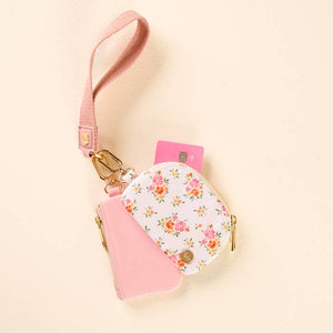 The Darling Effect Dynamic Duo Pouch Wristlet, Endless Daydream Cream