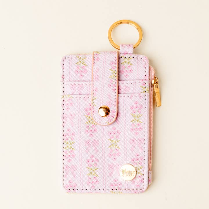 The Darling Effect Keychain Wallet, Oh So Fancy Pink