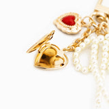 Multi Line Vintage Gothic Bag Charm