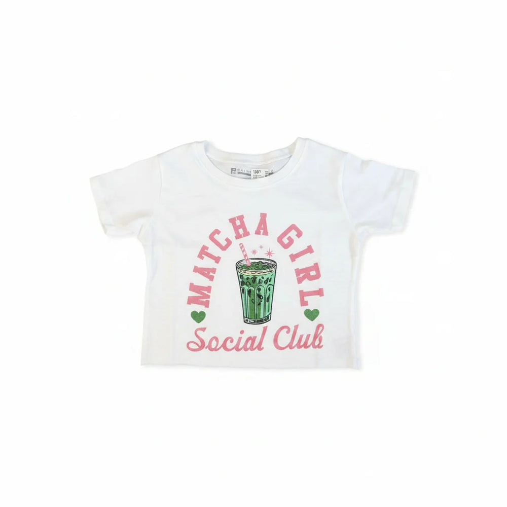 Prince Peter Matcha Girl Social Crop Tee