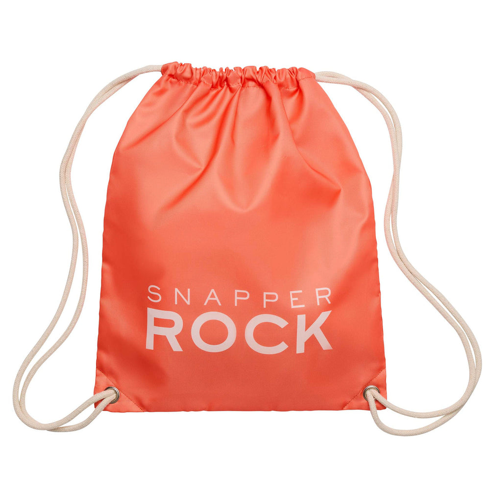 Snapper Rock Neon Coral Swim Bag