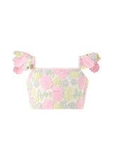 Marlo Kids Estella Embroidered Top, Floral