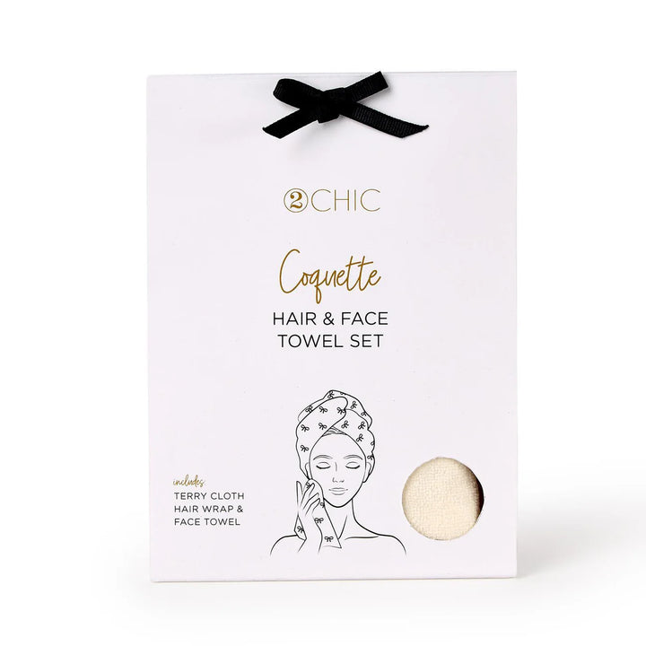 Coquette Hair & Face Towel Set