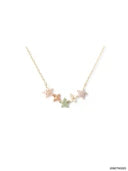Theia Flora Garden Short Necklace