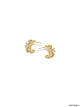 Theia Elowen Hoop E, G, Double Earing