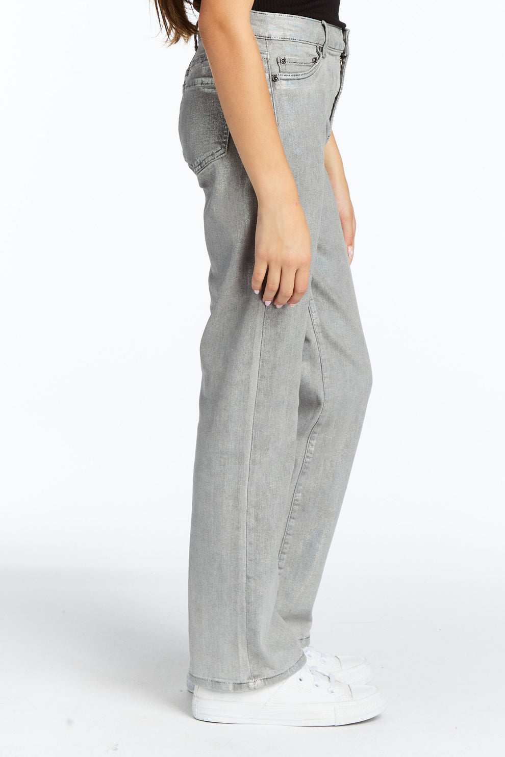 tractr Jeans Slim Straight Jeans, Opal Foil