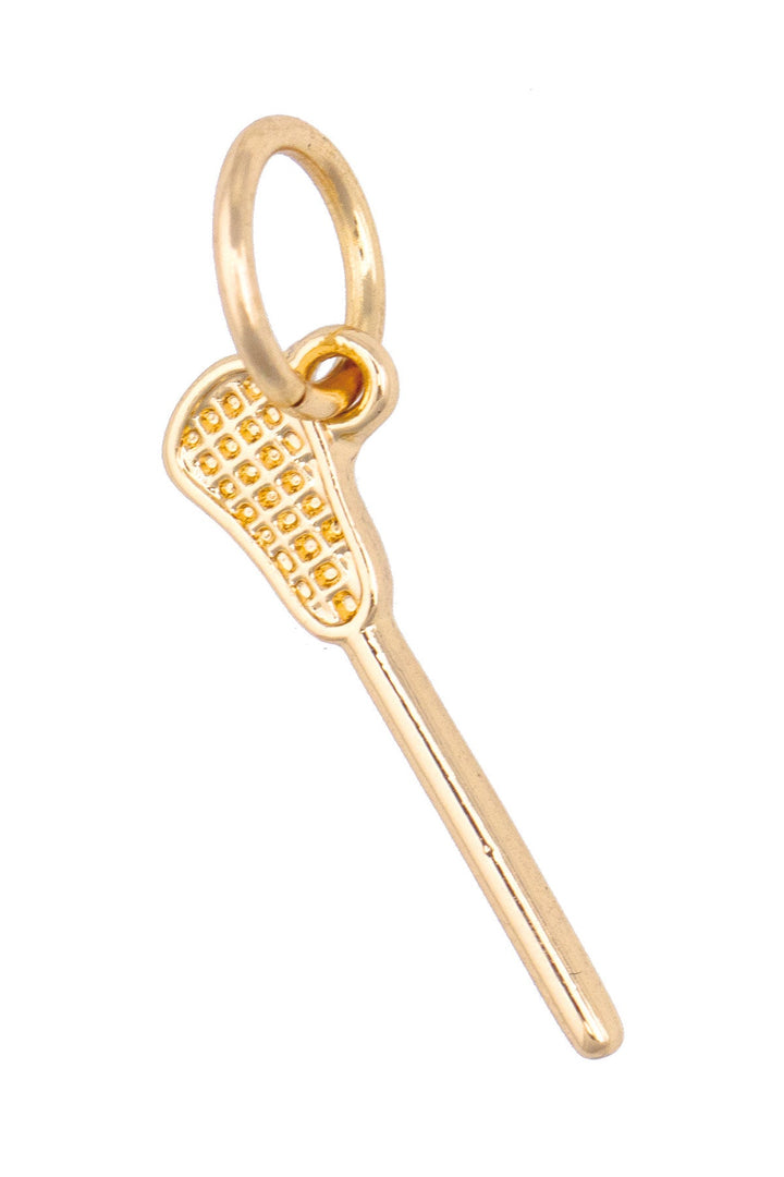 Canvas Style Crosse Charm, Shiny Gold