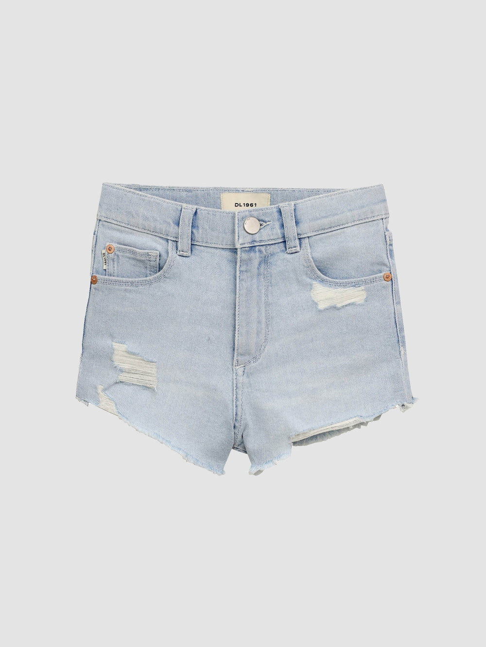 DL1961 Lucy High Rise Tween Denim Shorts