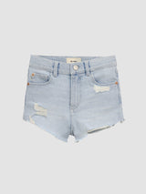DL1961 Lucy High Rise Tween Denim Shorts