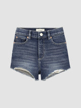 DL1961 Lucy High Rise Tween Denim Shorts