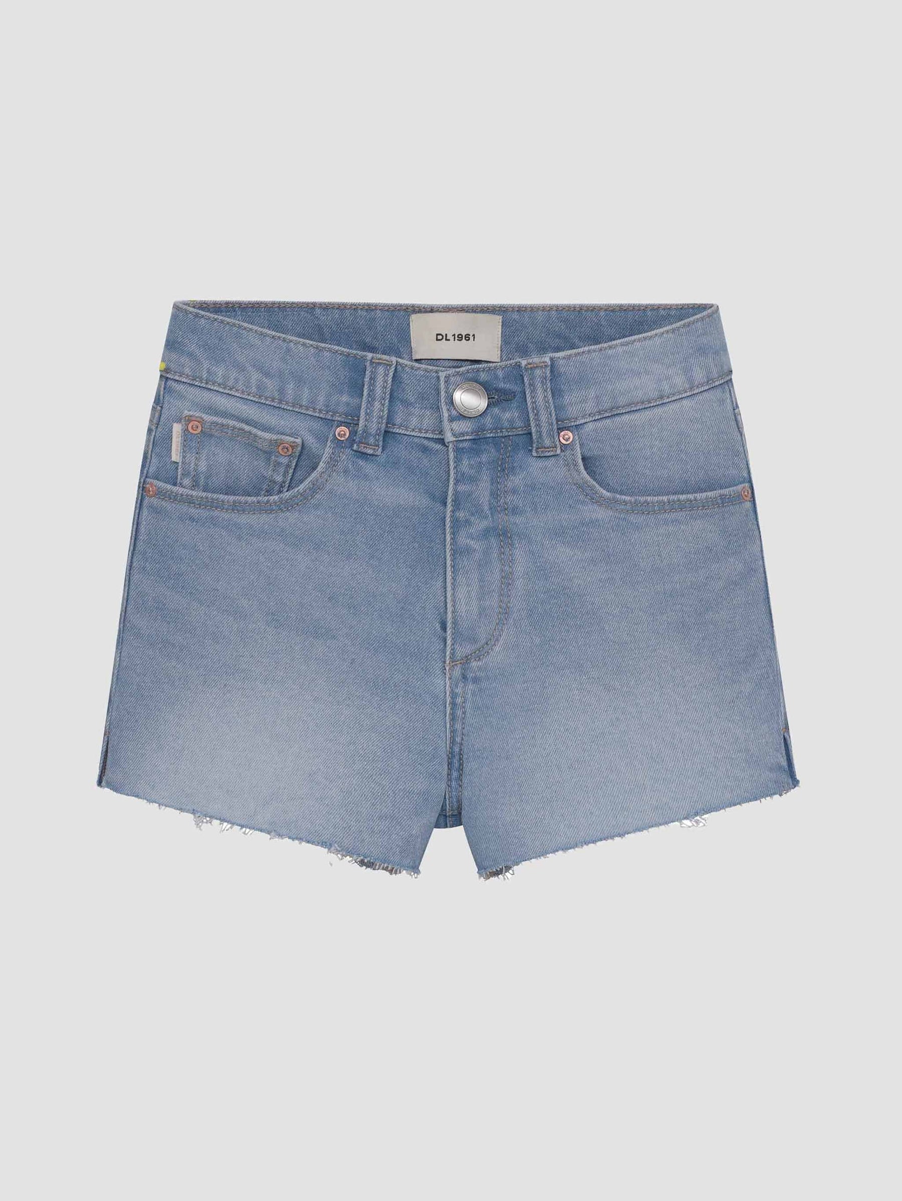 DL1961 Lucy High Rise Tween Denim Shorts