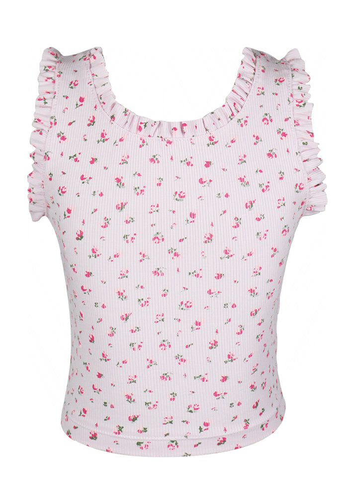 fbz Ruffle Edge Tank