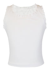 fbz Ruffle Edge Tank