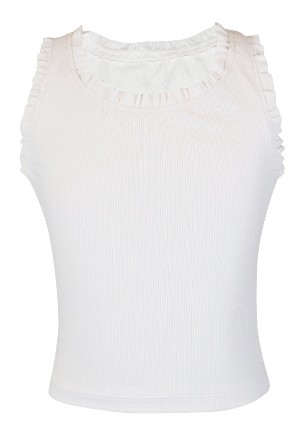 fbz Ruffle Edge Tank