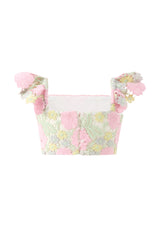 Marlo Kids Estella Embroidered Top, Floral