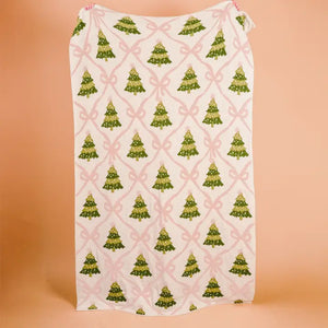 Cozy Dreams Luxe Blanket, Twinkling Trees