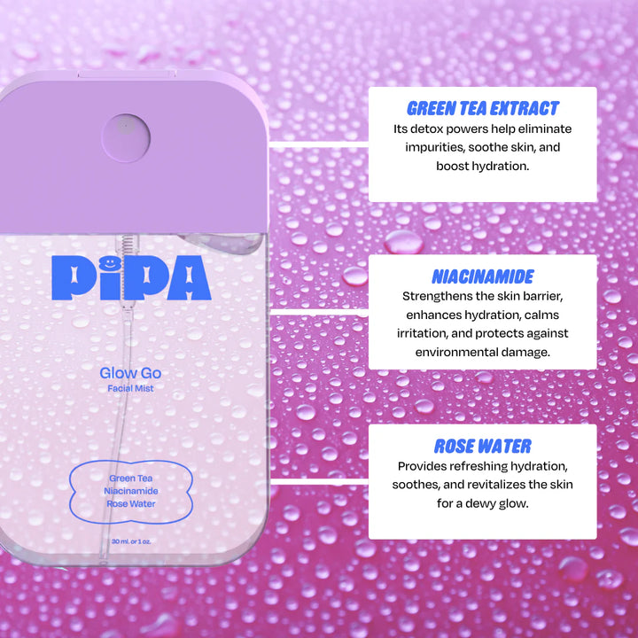 Pipa Skin Care Glow Go Mist