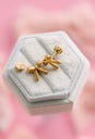 pierced Classic Bow Earings