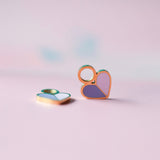 pierced Heart Duo Earing Charms
