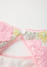 Marlo Kids Estella Embroidered Mini Dress, Floral