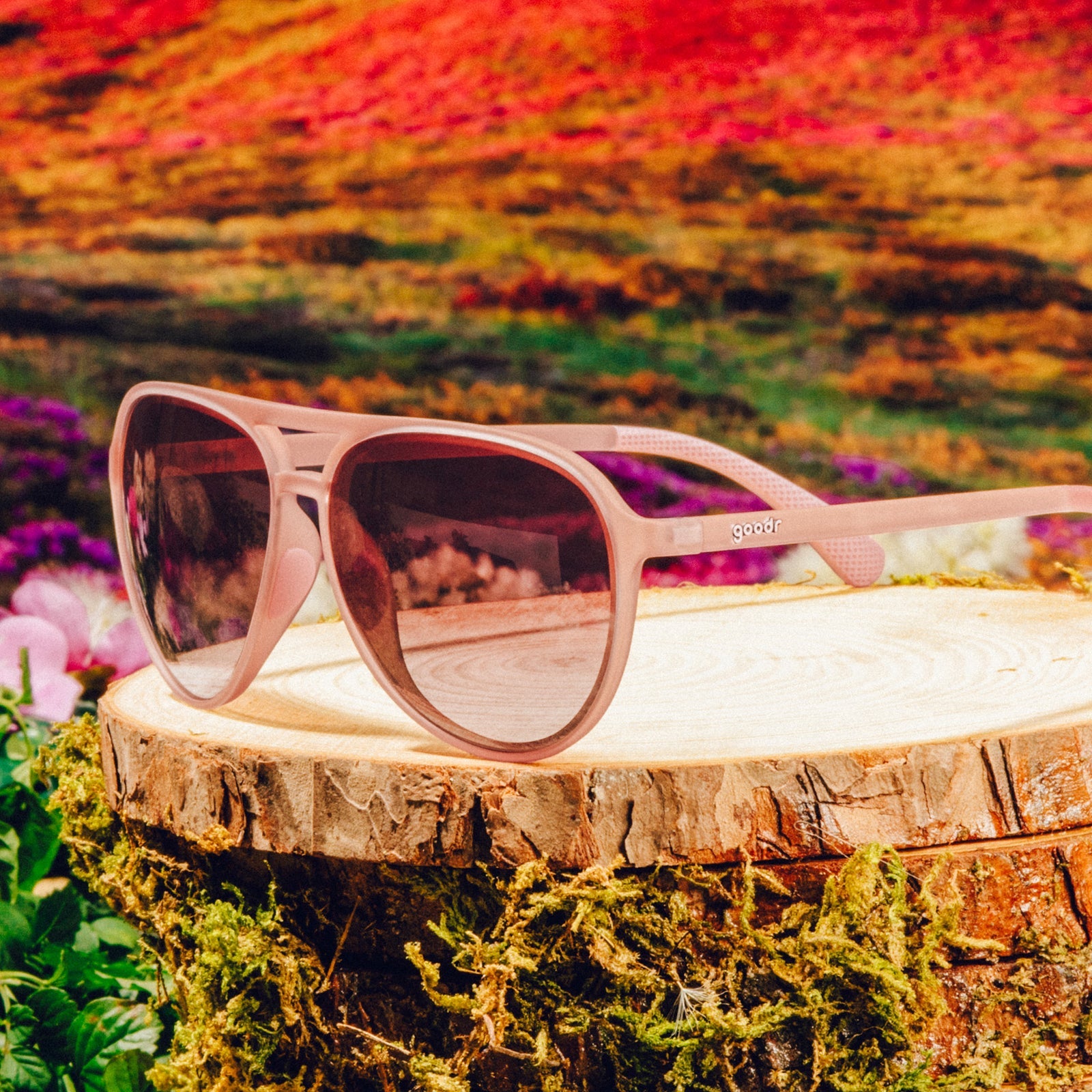 Goodr Mach G Purple Midlife Crisis Sunglasses