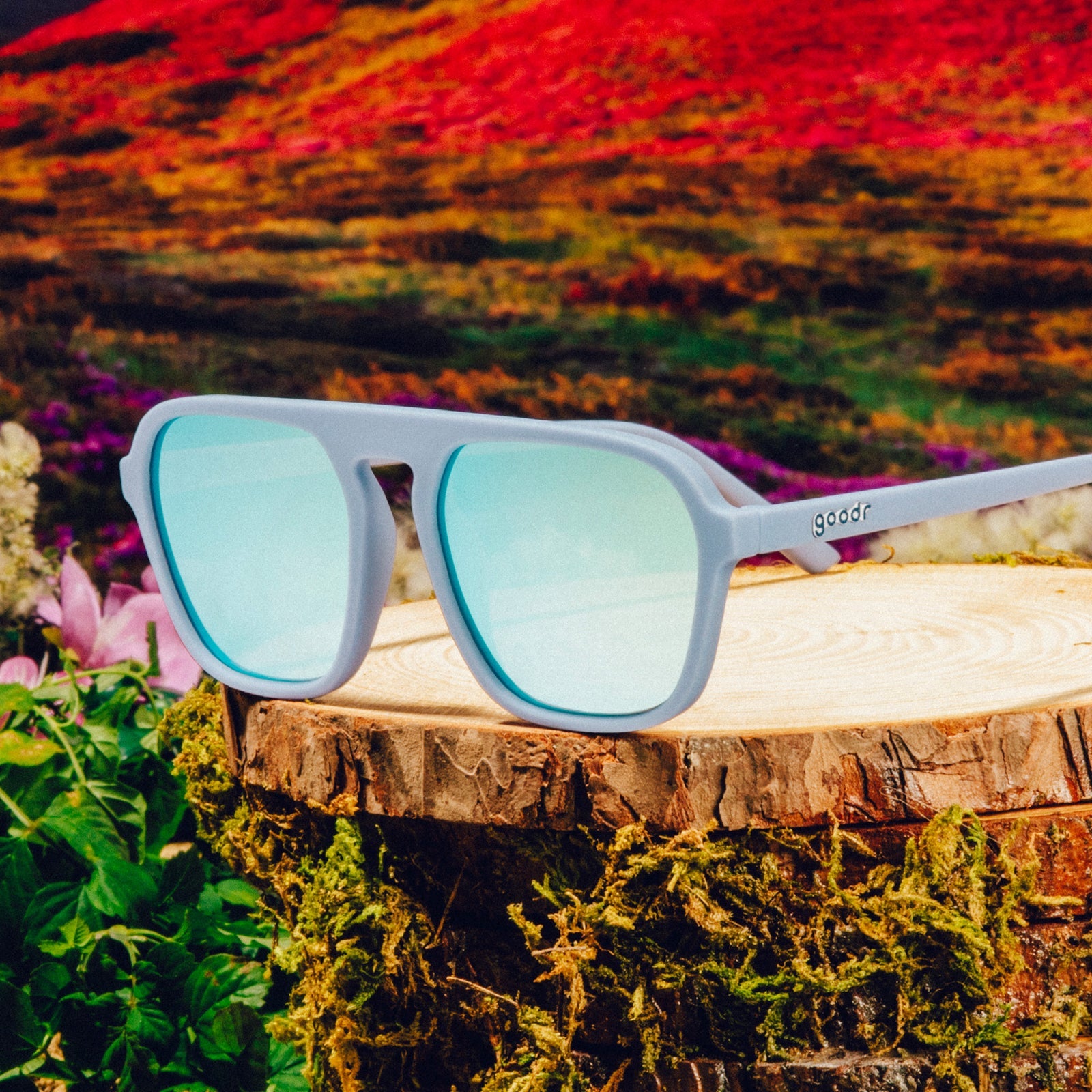 Goodr Mach G Roller Rink Royalty Sunglasses