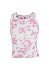 fbz Pink Toile Tank