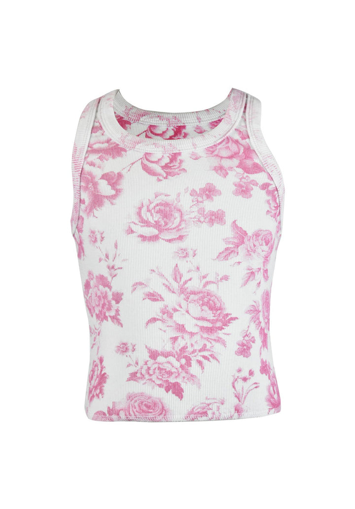 fbz Pink Toile Tank