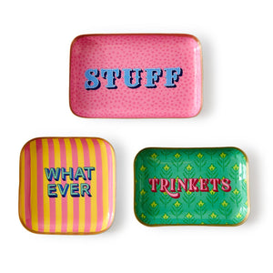 Wise Sayings Trinket Trays